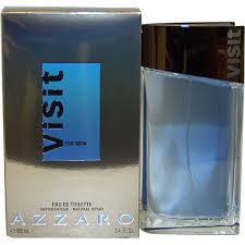 visit AZZARO 100edt men آزارو ویزیت 100 میل ادتوالت مردانه