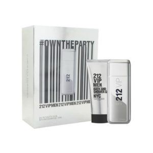 VIP 212 MEN CH 100 ML EDT SHOWER GEL 100 ML -عطر کارولینا هررا 212 وی آی پی 100 میل ادوتویلت مردانه